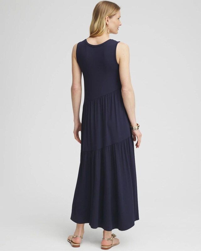 Asymmetrical Tier Dress - image 3